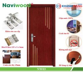 Cửa gỗ composite Naviwood NW03