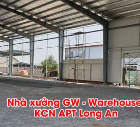 Công trình Nhà xưởng GW Warehouse Long An