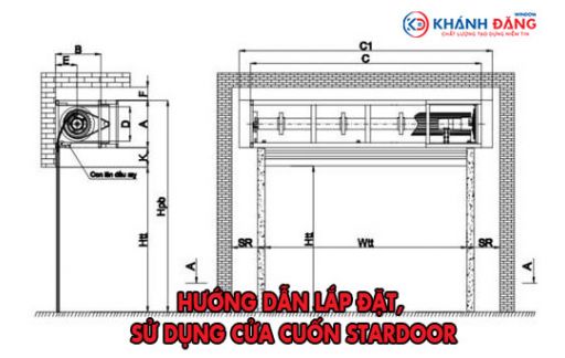 Hướng Dẫn Lắp Đặt Cửa Cuốn Stardoor